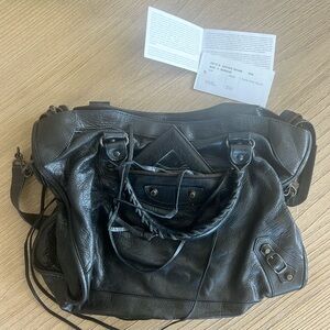 Black Balenciaga City Purse